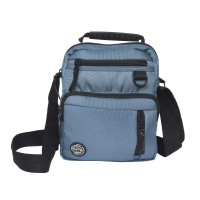 KaiTak Polyester Unisex Portrait X-Body Bag with Zipped Pockets & Adjustable Strap-LOWER PRICE!